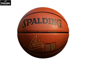 NBA金州勇士队斯蒂芬库里签名PU篮球