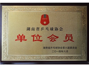 湖南省乒乓球协会单位会员
